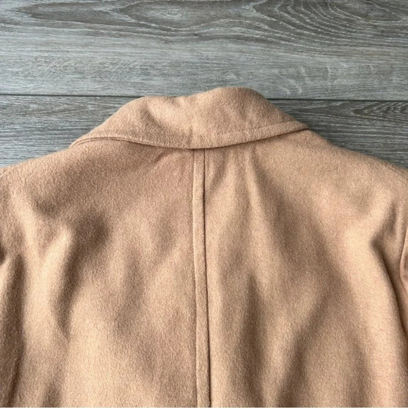 Old Navy Wool Blend Pea Coat in Tan - Picture 14 of 16